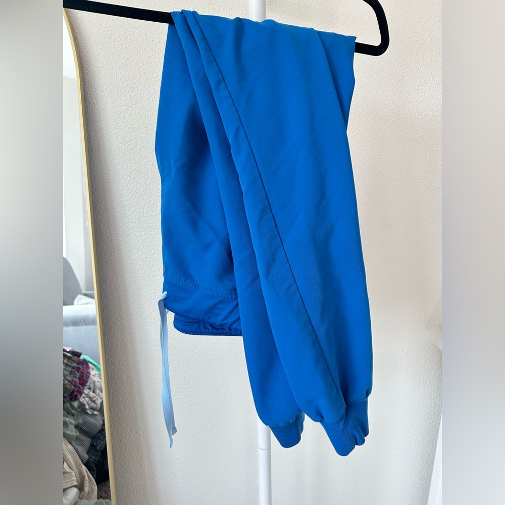 Figs Electric Blue Jogger Track Pants